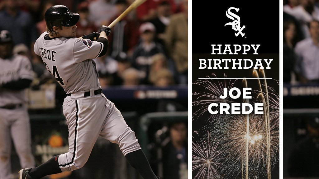 Happy birthday, Joe Crede! 