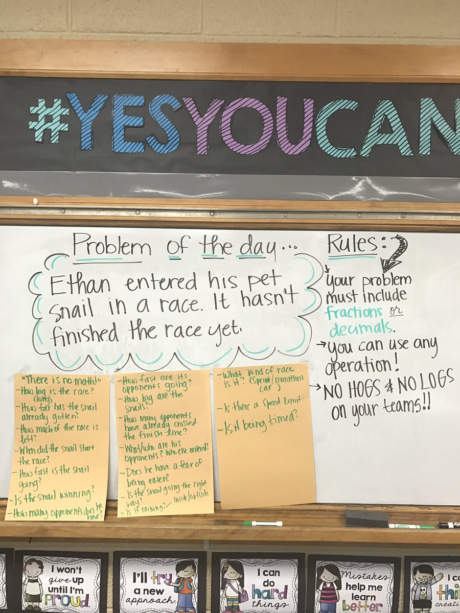 heidiharris515's tweet image. Our first numberless word problem. I can&apos;t wait to see how these turn out!! They had great questions! #uvlearn #numberlesswordproblems