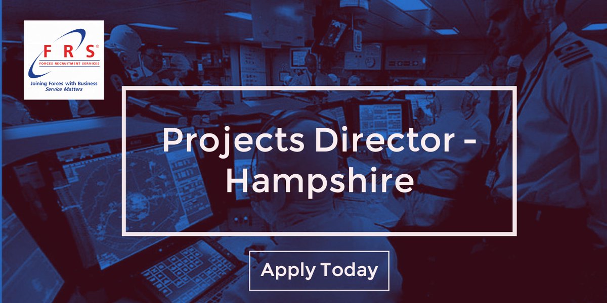 ForcesRecruits's tweet image. #ProjectsDirector #recruitment #hampshire £35000 - £45000 pa
For more info &amp;amp; to apply: buff.ly/2q7l9gY Ex #ArmedForces #Military