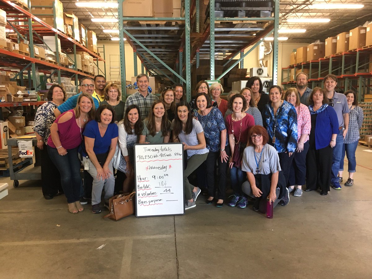 Supporting the <a href="/FoodBankCENC/">Food Bank of Central & Eastern North Carolina</a> mission that #noonegoeshungry