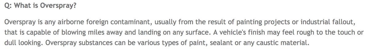 NWoverspray's tweet photo. What is overspray? #themoreyouknow https://t.co/O5pvj73w04