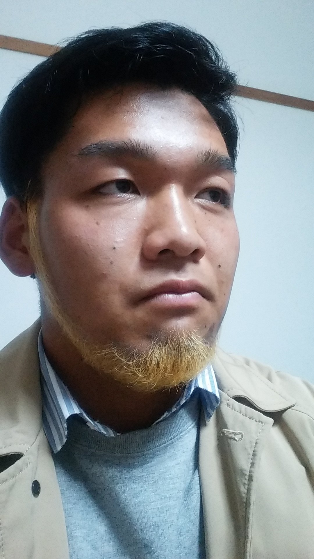 山浦智輝 そろそろお披露目するか どうも 効率的な単位取得 充実した大学生活 山浦智輝です ヒゲ が直ぐに生えてくる男の子達 ヒゲなんて生やしてもって思ってない じゃあ質問です ヒゲの極致に達したらどうしますか 剃らない 染める