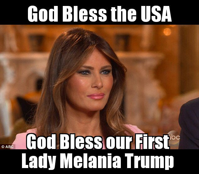 Happy Birthday to our elegant Melania Trump. 