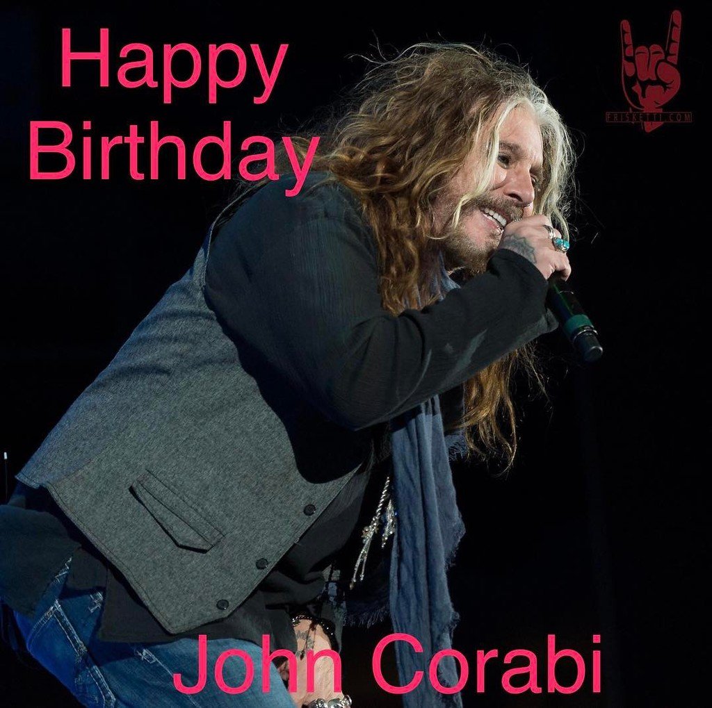 Happy Birthday John Corabi    