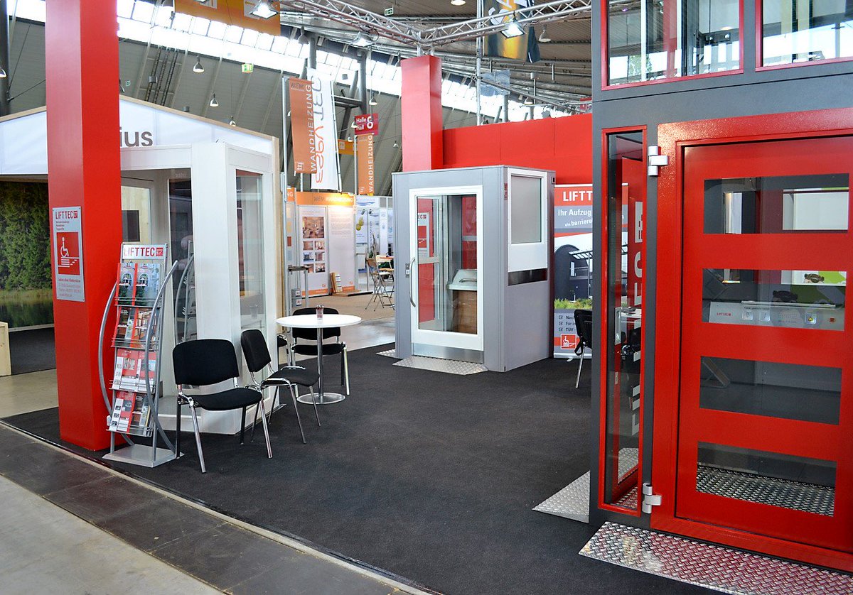 Lifttec Gmbh On Twitter Messe Impressionen Von Der Haus Holz