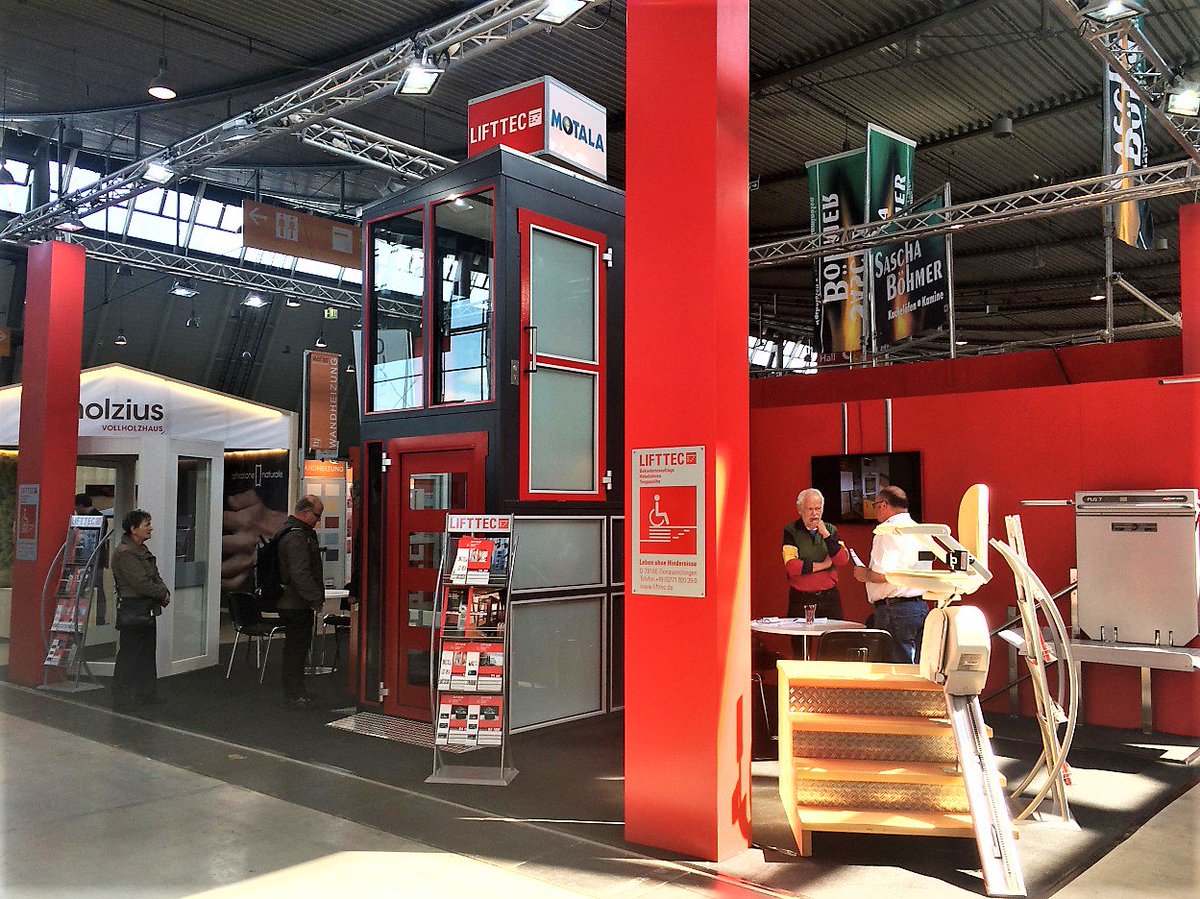 Lifttec Gmbh On Twitter Messe Impressionen Von Der Haus Holz
