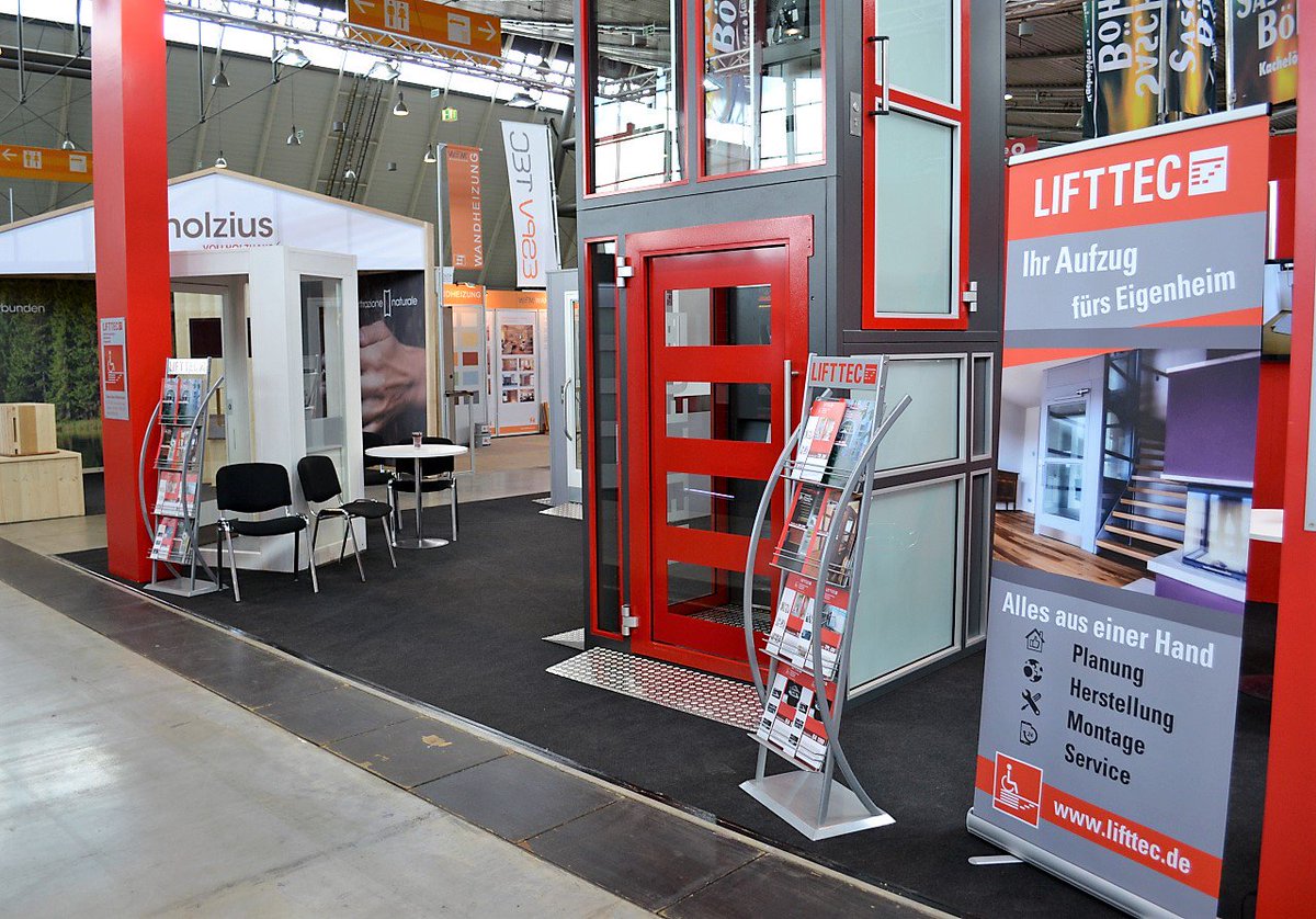 Lifttec Gmbh On Twitter Messe Impressionen Von Der Haus Holz