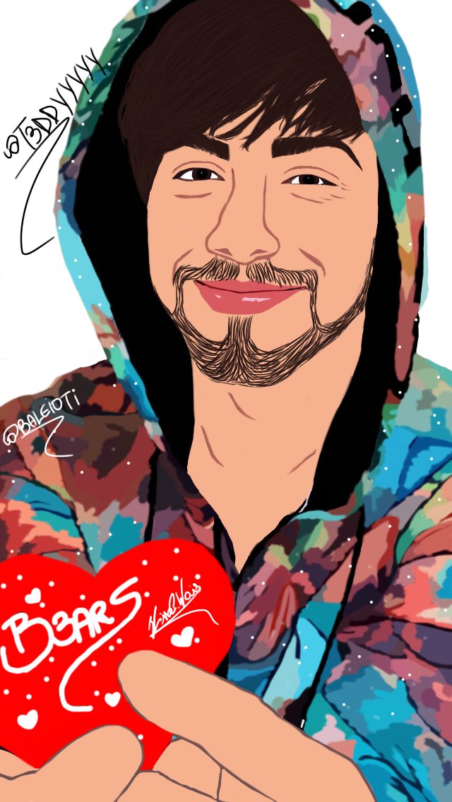 X 上的 stizzy ✠：「(fan art) T3ddy - @t3ddyyyyy (like + rt?) #b3ars #t3ddy  #fanart #desenho  / X