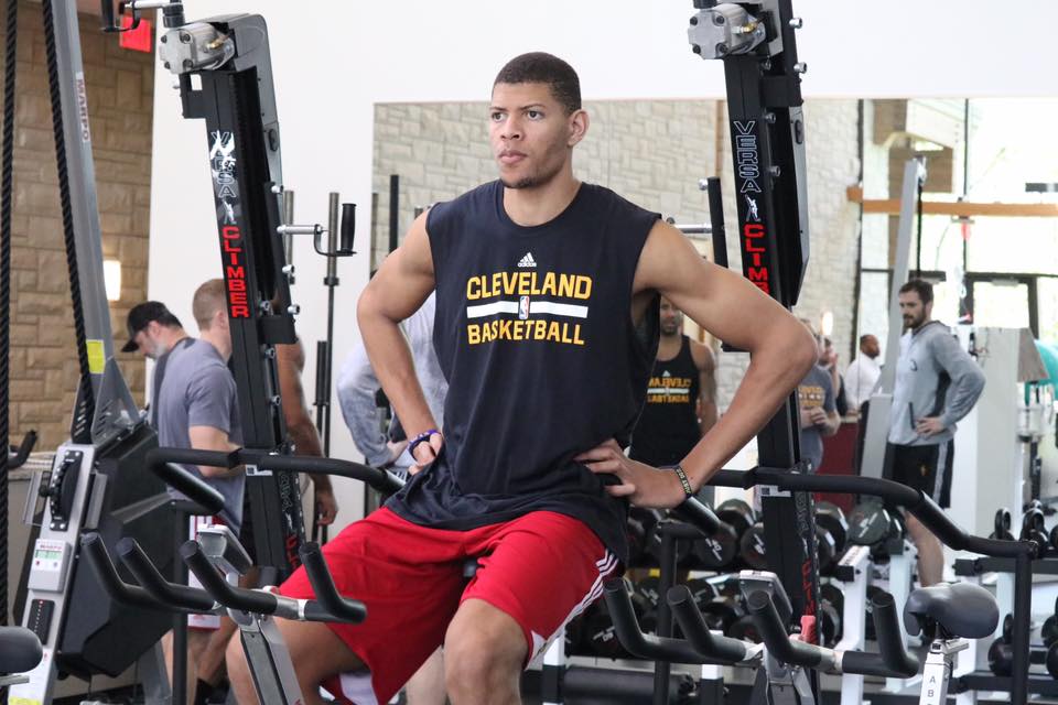 cavs's tweet image. Wednesday work.

MORE 📸: on.nba.com/2oMaEvj

#DefendTheLand