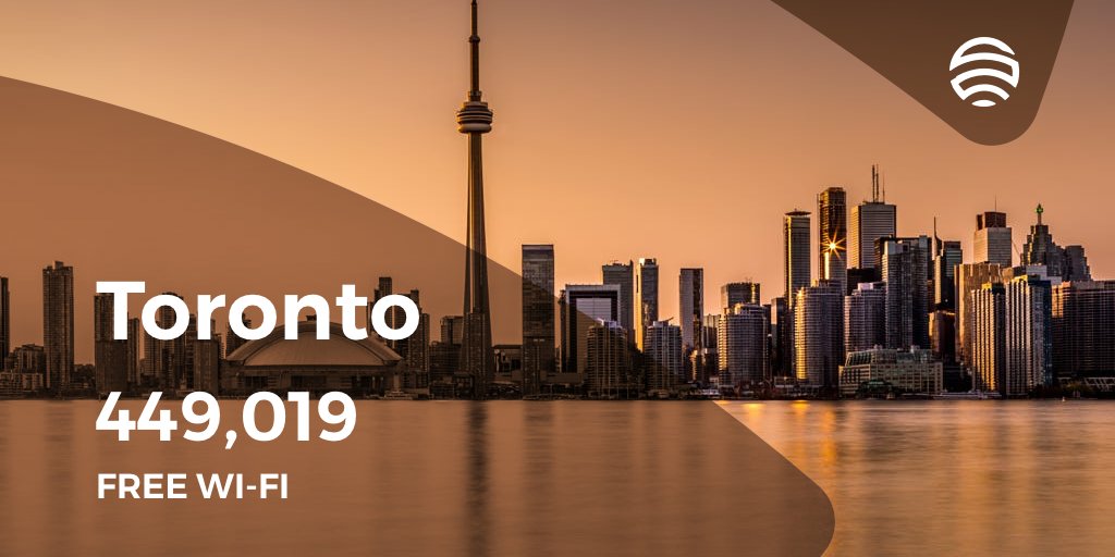 Are you visiting #toronto? Browse the #wifimap and find all the #freewifi throughout the city: wiman.me/canada/free-wi… #mobile #travel