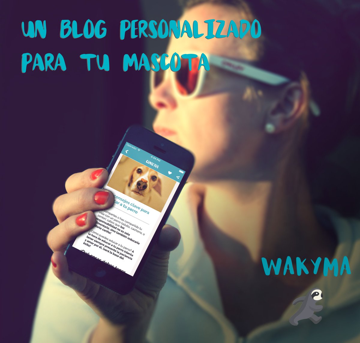 ¿Te imaginas tener toda la información adaptada a tu peludo? ¡Con la app de Wakyma será posible muy pronto! 📲