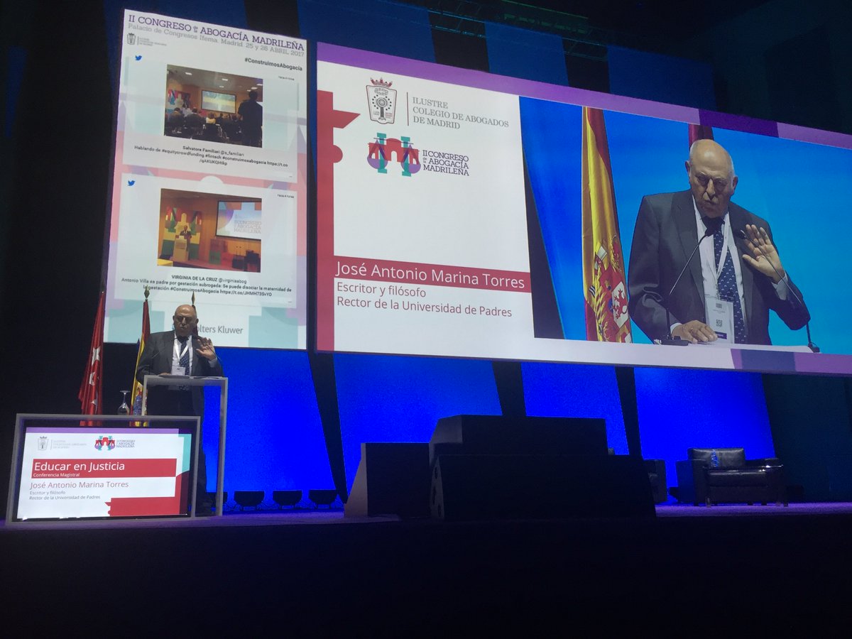 Marina:”El 65% de los puestos de trabajo del futuro no se han inventado ¿Qué les enseñamos a los niños en las escuelas?#ConstruimosAbogacía