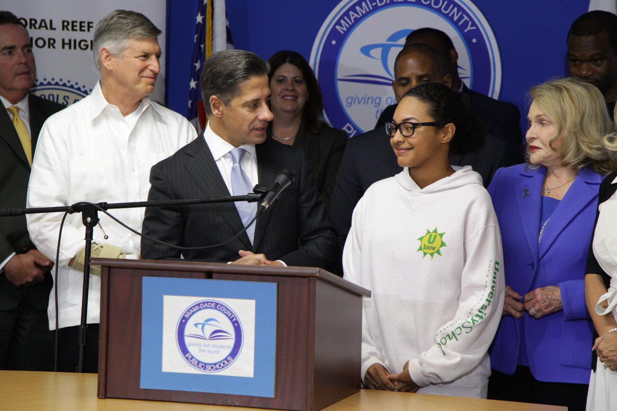 Miami-Dade Schools (@mdcps) on Twitter photo Students and teachers deliver stellar results: 7 <a href="/MDCPS/">Miami-Dade Schools</a> schools among top 100 best high schools in the U.S., according to <a href="/USNewsEducation/">U.S. News Education</a>. Students and teachers deliver stellar results: 7 <a href="/MDCPS/">Miami-Dade Schools</a> schools among top 100 best high schools in the U.S., according to <a href="/USNewsEducation/">U.S. News Education</a>.