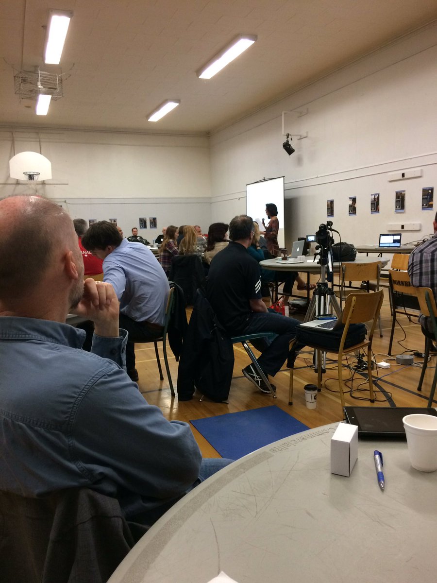 DeniseAugustin1's tweet photo. Thx @debbiemah 4 opening a gr8 day of Maker Way learning for #sd79learns via @larry_mattin and @UBCedO #handsonlearning https://t.co/WHT0ubkGvU