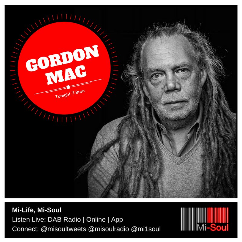 Tonight from 7pm The Bossman <a href="/Gordon_Mac/">Gordon Mac</a> takes the on-air chair. #ListenLive mi-soul.com
