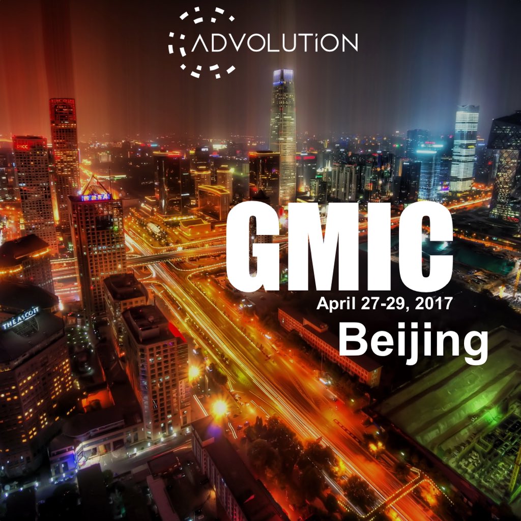 advolutionio's tweet image. #GMICBeijing