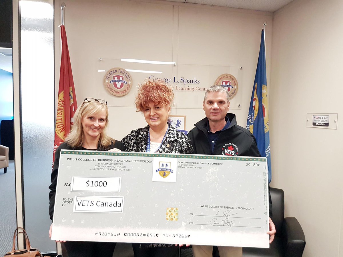 Many thanks to <a href="/WillisCollege/">Willis College</a> and <a href="/RimaAristocrat/">Rima Aristocrat</a> We are happy to be partnered with the <a href="/VFTP_ca/">VFTP</a> A great program!