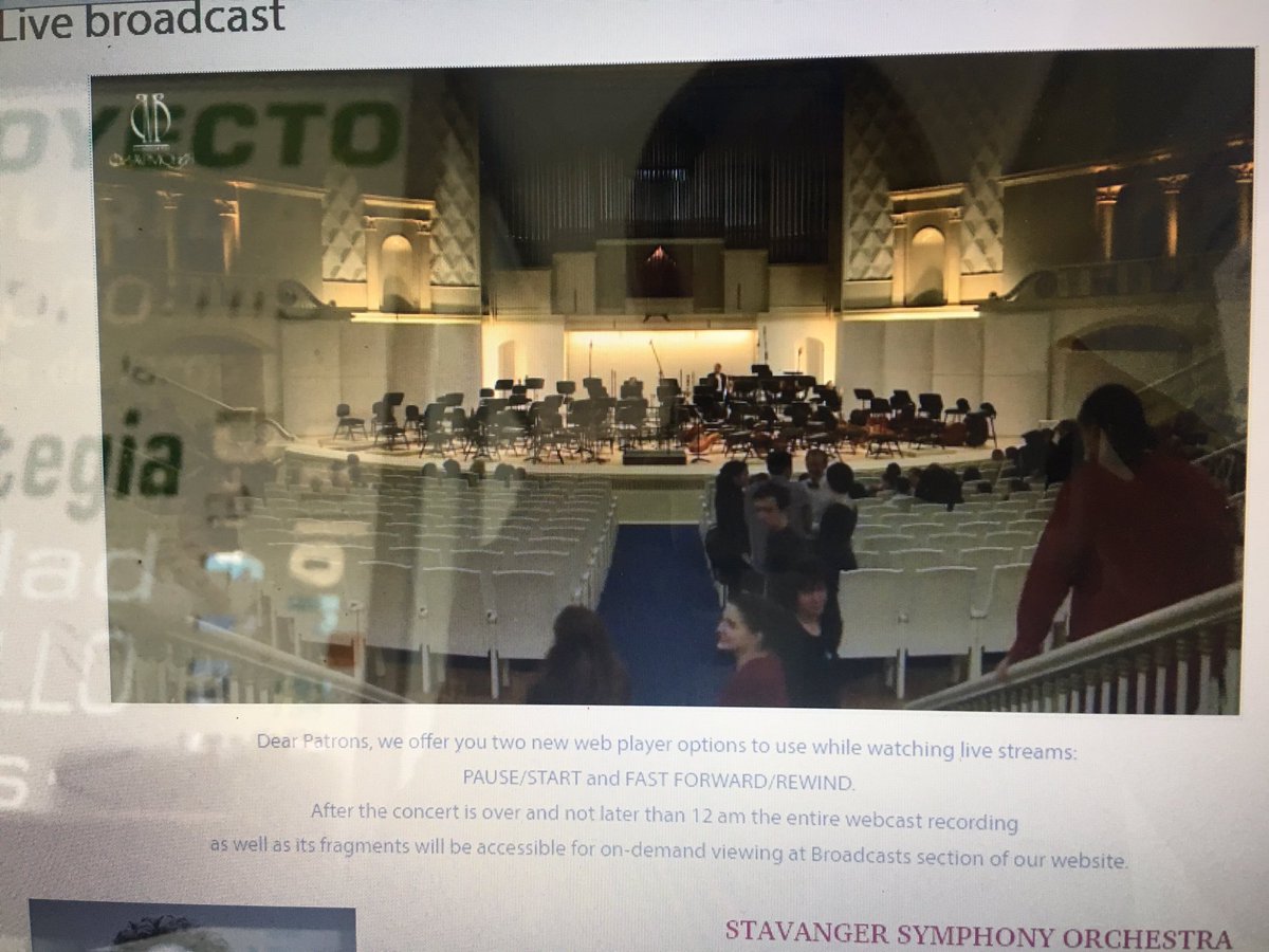 Live!! Greetings to everyone from Mexico!! Have an amazing concert!! <a href="/mosfilarmonia/">Philharmonic Society</a> <a href="/CVasquezU/">Christian Vásquez</a> @mo_bjarte