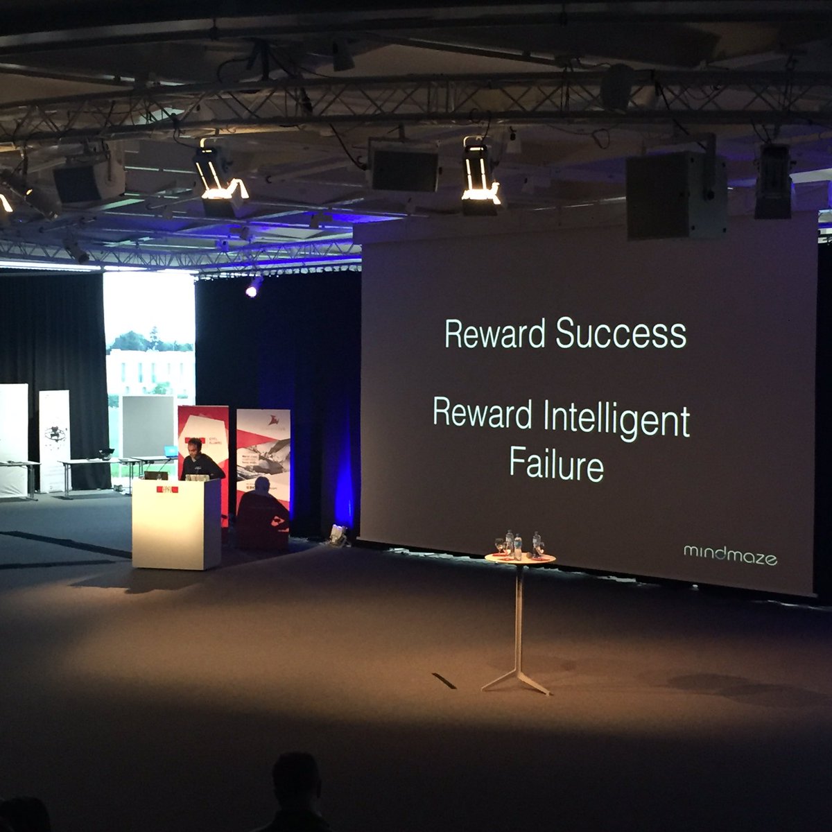 Innovaud's tweet photo. Startup Champions #SeedNight | Tej Tadi @MindMazeSA shares learnings with entrepreneurs #VDtech @epflalumni https://t.co/LR7nuhBCr3
