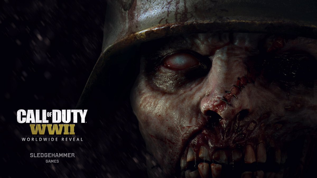 OMGitsAliA's tweet photo. WORLD'S FIRST #CODWW2 ZOMBIES PICTURE - RETWEET + SHARE! https://t.co/InR3cLQ9ur