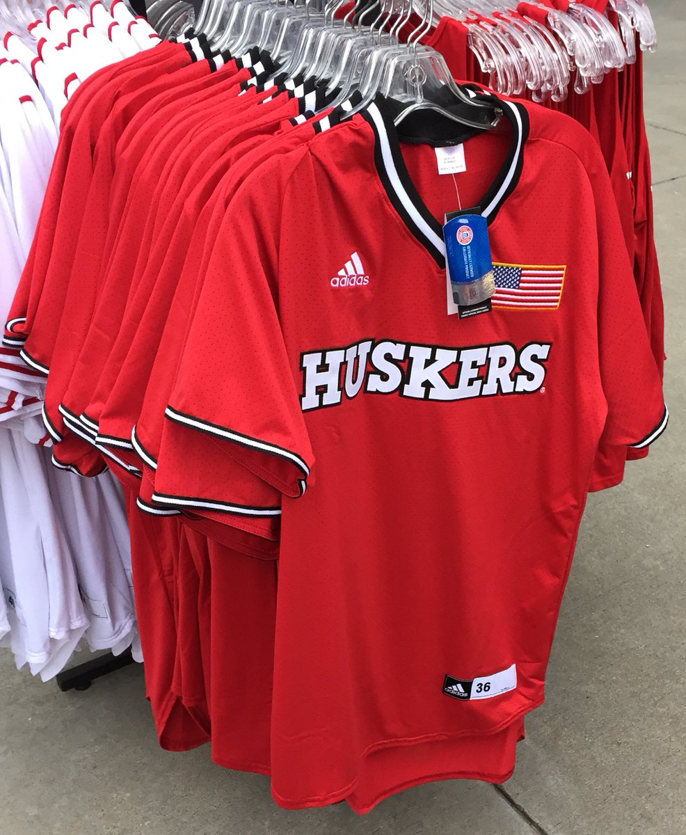 nebraska baseball jersey