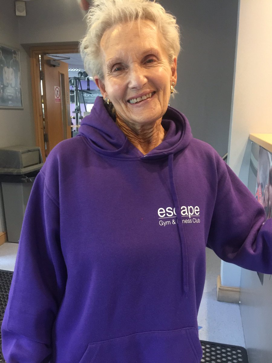 Our lovely member modelling our club hoodies 😀