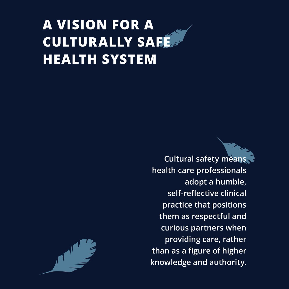 A vision for a culturally safe health system: fnha.ca/wellness/cultu… #culturalhumility #Itstartswithme