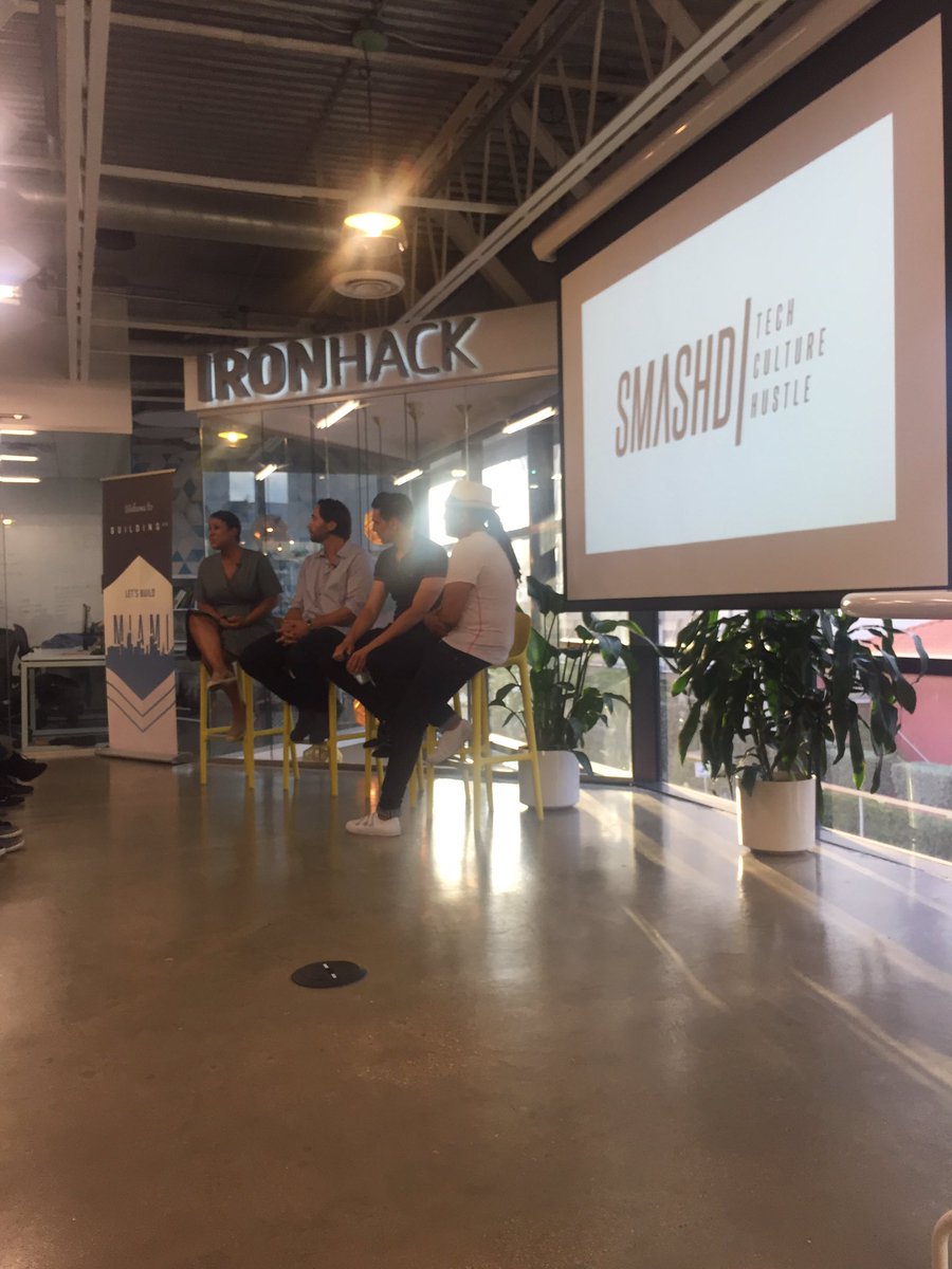 MarlonCNichols's tweet image. #cultureandcode kicking off with @keyinfluencer @ABenton and two other Miami founders #VCIRmiami