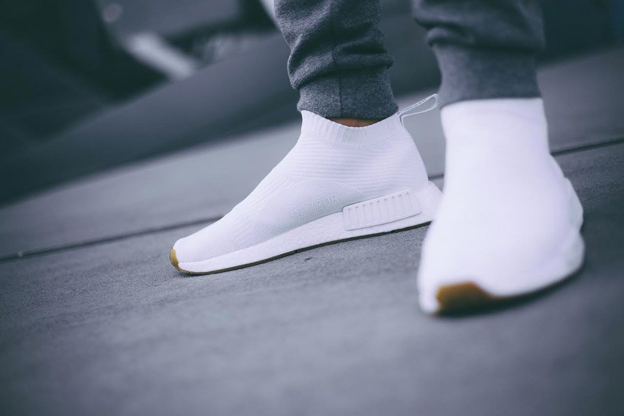 adidas nmd city sock gum pack white