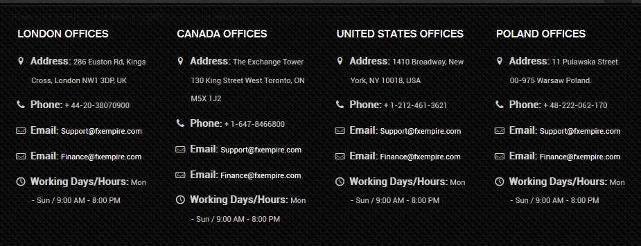 IBAMarketsScam's tweet image. FXEmpire contact details ... offices shared with IBA Markets!

IBAMarketsScam.com

  #IBAMarketsScam #scam #fraud