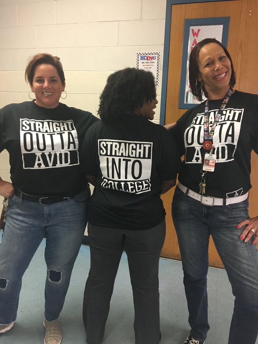Love the <a href="/KingHSLions/">King High School</a> teachers showing their AVID ❤️! Couldn't do it without them! <a href="/HCPS_AVID/">HCPS_AVID</a>