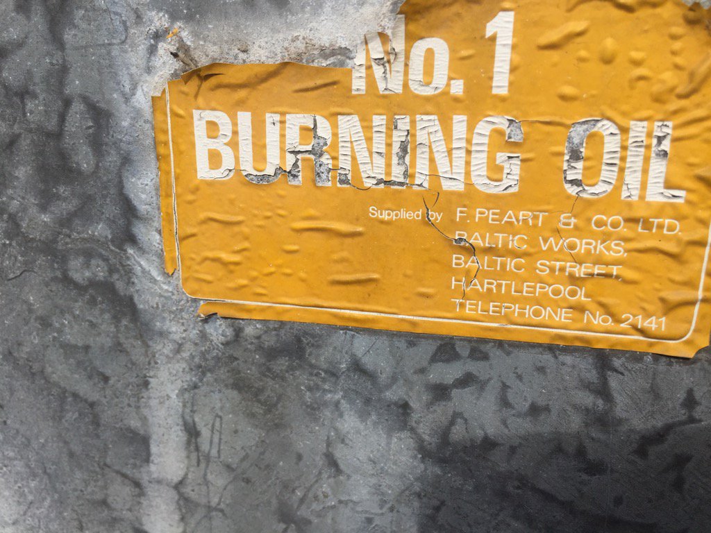 NorthernTanks's tweet photo. Found this on today's oil tank installation #fueldistributor ~ not even a dialing code !!! https://t.co/O6OOYOLVv7