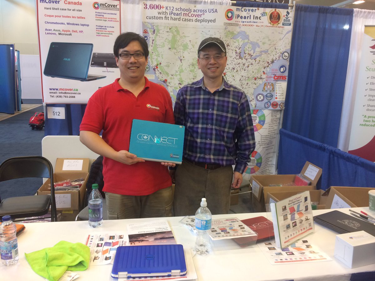 Bring your laptop to mCover Canada in the exhibit hall to receive a free laptop cover <a href="/iPearl_mCover/">iPearl Inc</a>