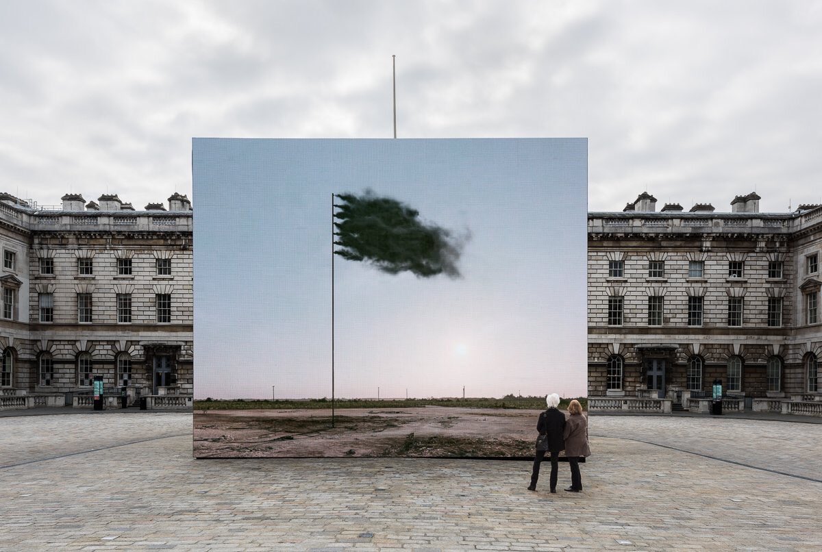 #JohnGerrard's #WesternFlag @SomersetHouse finishes tomorrow! Don't miss it! bit.ly/westernflag https://t.co/84xgkIwLjK