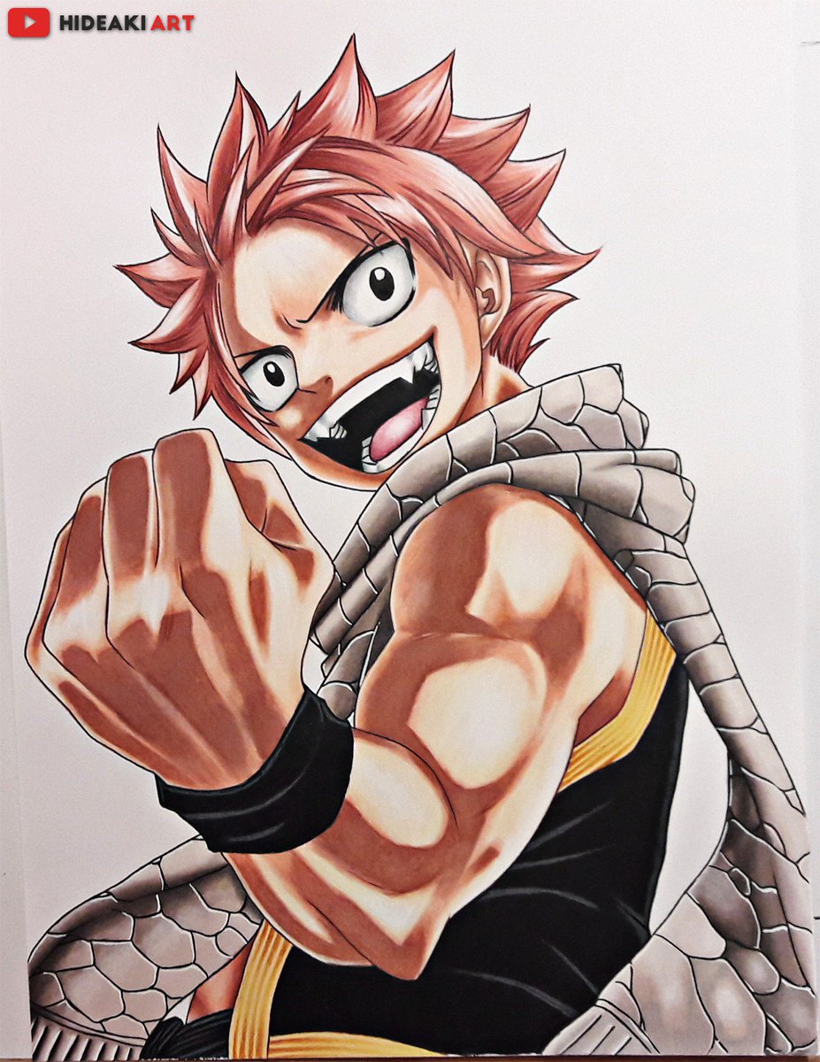 Hideaki Art Commissions Open My Drawing Of Natsu From Fairy Tail O Hiro Mashima Toddhaberkorn Natsu Dragneel Fairytail Anime Manga Art Fanart Drawing T Co Xcg1lh6c2y