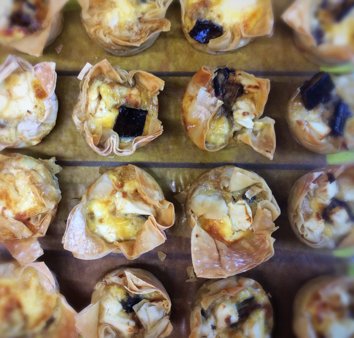 Chargrilled Aubergine &amp; Feta Filo Tarts <a href="/AbbotsBromley/">Abbots Bromley School</a> <a href="/HolroydHowe/">Holroyd Howe</a> <a href="/jonboymcc/">Jonathan McCarroll</a> <a href="/_1steffan/">steffan williams</a> <a href="/markbennett2269/">markbennett</a>