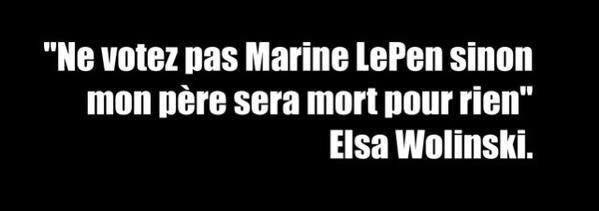 #Marine2017 #Niet