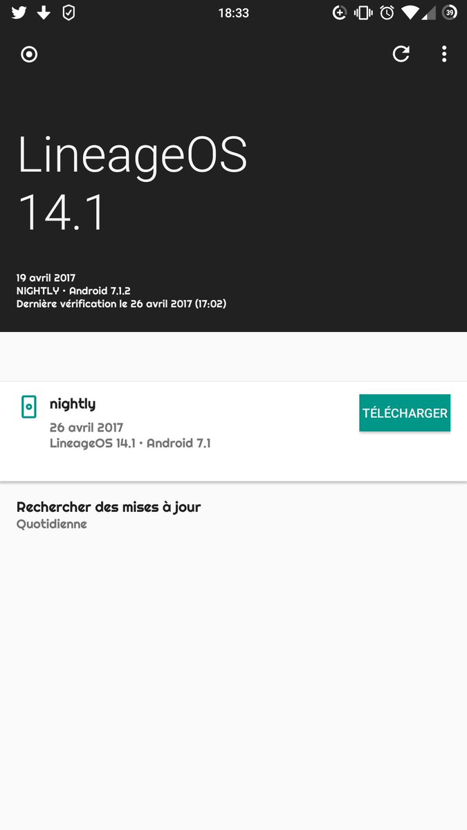 OunafFanou's tweet image. @LineageOS_ @LineageosRom @LineageAndroid 
#LineageOS14.1
#Nougat7.1.2
#GalaxyS4