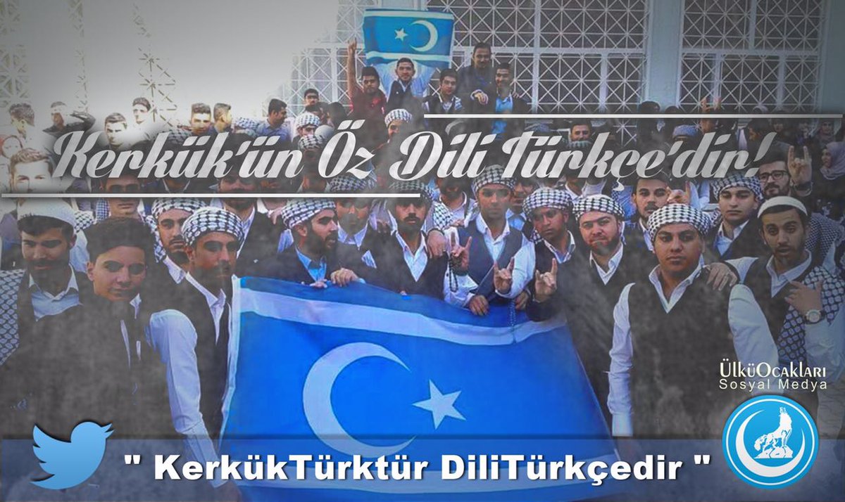 ÜlküOcakları Gündem Çalışmamızı Yazıyoruz

" KerkükTürktür DiliTürkçedir "