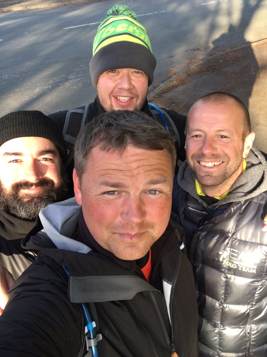 Day 9 finished Big Rob back in the game. Tough day walking hills carved by Satan himself. Nice meal to celebrate with the folks in Harrogate