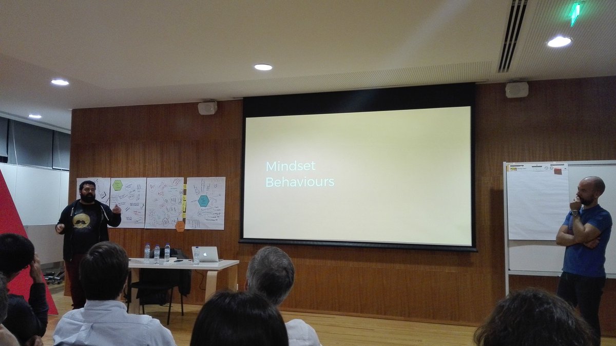 agile_connect's tweet photo. #culture is the product of #mindset #behaviours from #people.
#agileconnect #lemonworks @luisSimoes #pedroteixeira https://t.co/x1ImhOmboI