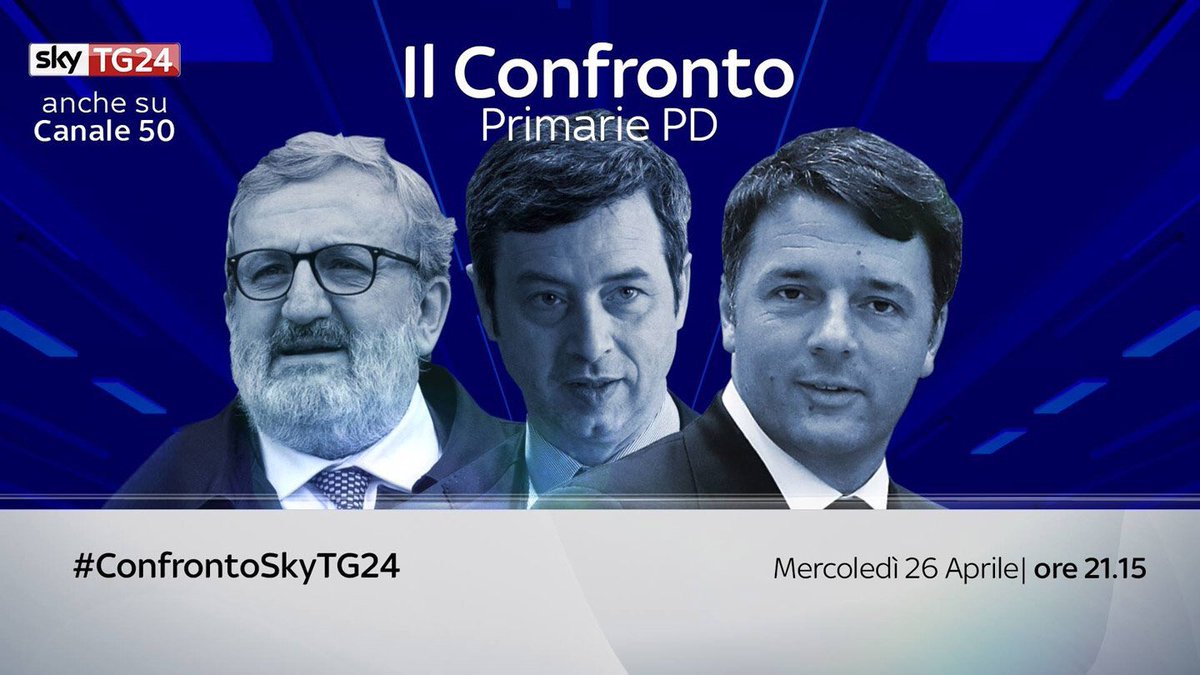 ettoreros's tweet photo. #confrontoskytg24 #primariepd #alziamolavoce @andreaorlandosp https://t.co/4AiwBXgO5X