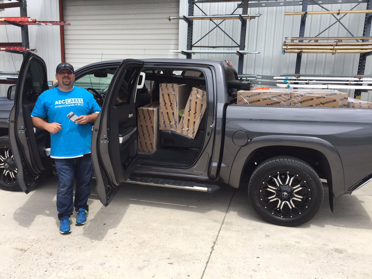 USGCreate's tweet image. We had a great day today volunteering with #AECCares for #ProjectOrlando!