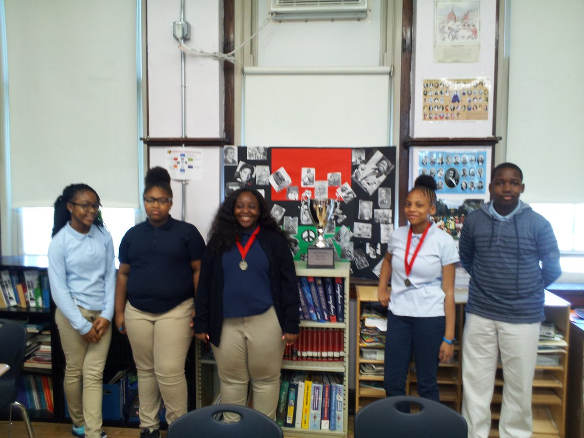 Mr. Barnes' Rm 302 continue to earn Honors in Attendance and in the Battle of the Books Challenge, reading over ten novels individually.