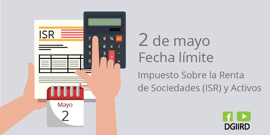 DGii's tweet photo. #MejorasIR2 Se acerca la #FechaLímite. https://t.co/RgB8zYcw6b