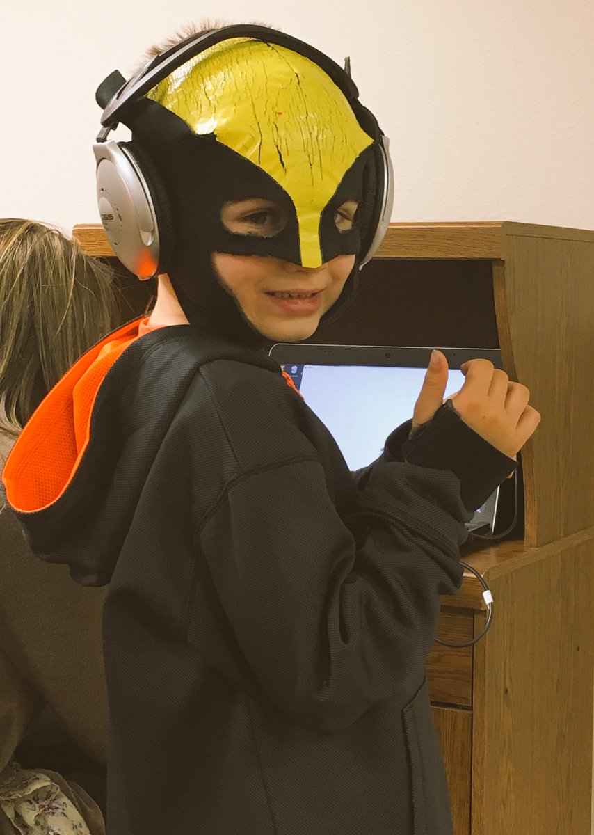 jendavies1030's tweet image. Wolverine is ready to do some #interactivemetronome therapy. #Autism