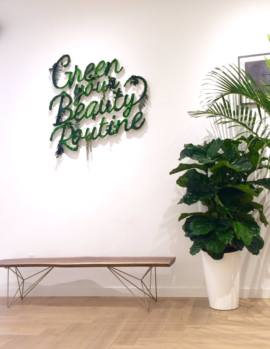 Green your beauty routine <a href="/TataHarper/">Tata Harper Skincare</a> pop-up tomorrow <a href="/saks_canada/">Saks Canada</a> Little steps 👣 in the right direction 👉🏼 #greenbeauty #skincare #natural