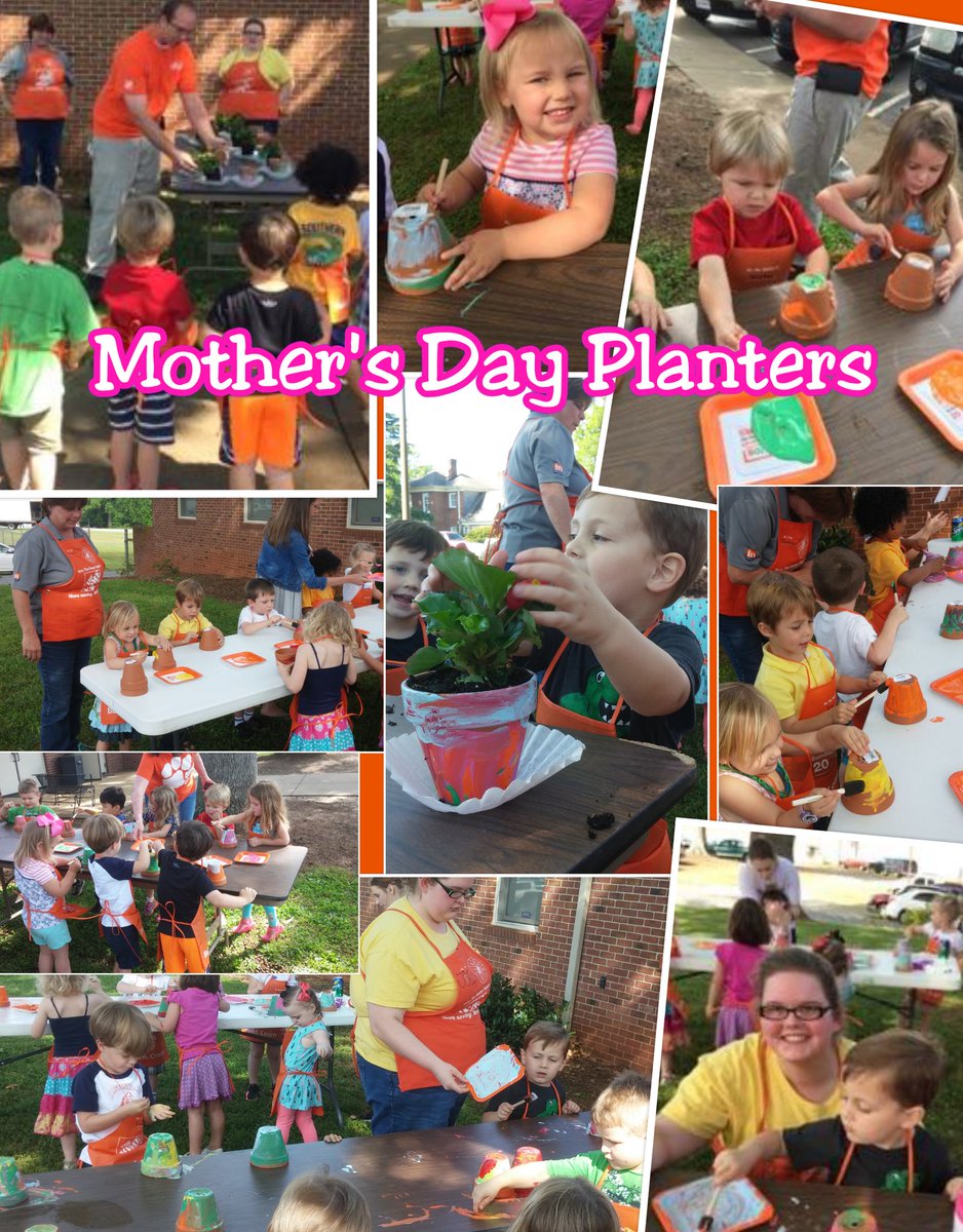 Mother's Day planters with First Pres. <a href="/BobbyBoaenTHD/">Bobby Boaen</a>