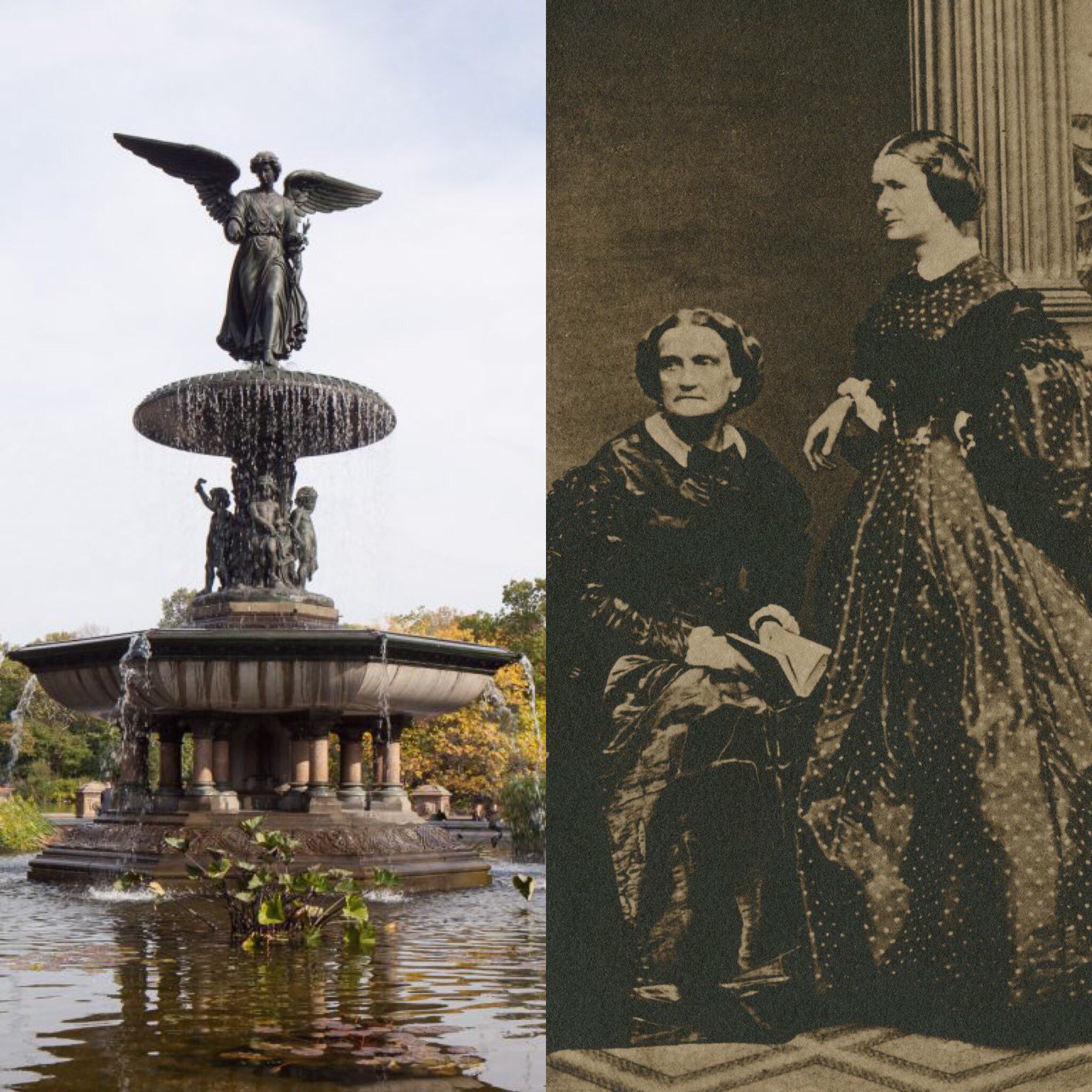 Emma Stebbins & “Angel of the Waters” – NYC LGBT Historic Sites