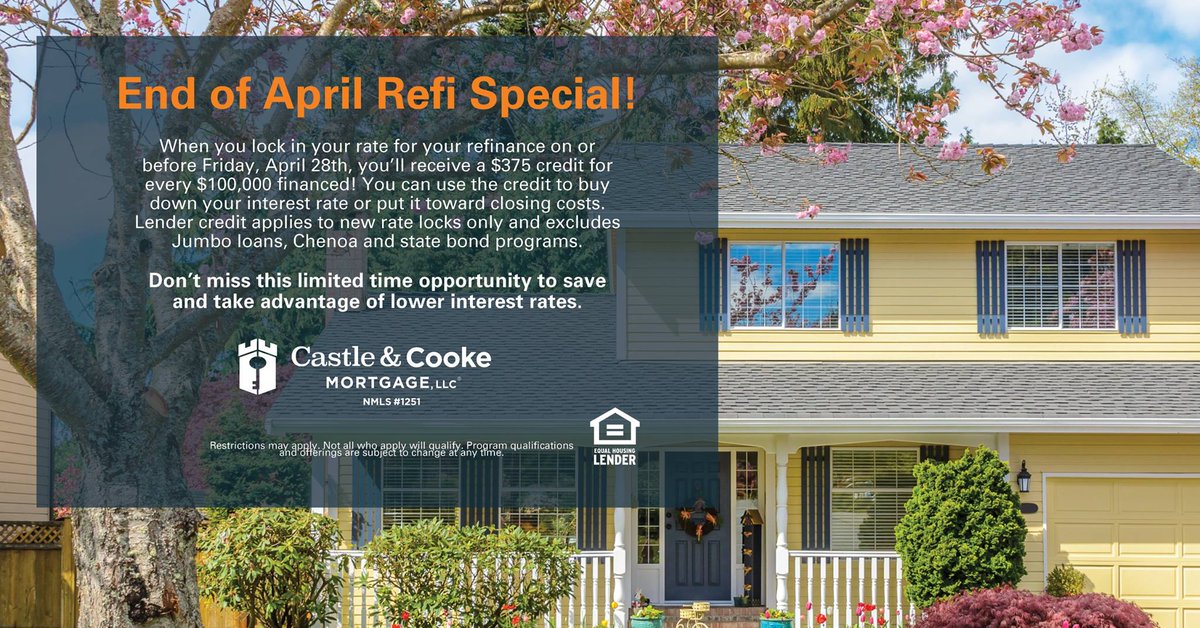 RubyStover's tweet image. Don&apos;t miss this limited time opportunity to save and take advantage of lower interest rates!